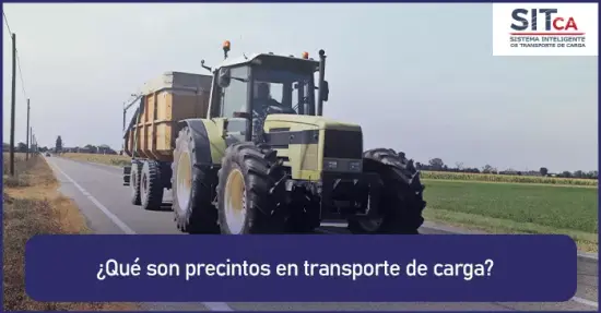 ¿Qué son precintos en transporte de carga?