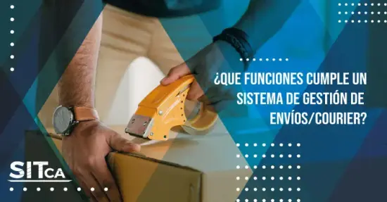 ¿Qué funciones cumple un sistema de gestión de envíos/courier?