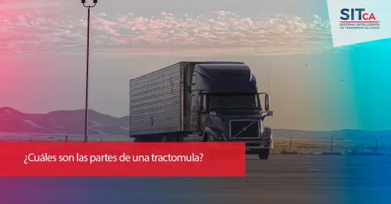 ¿Cuáles son las partes de una tractomula?