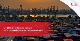 Descubre nuestro módulo especializado en gestión de contenedores en SITca Descubre nuestro módulo especializado en gestión de contenedores en SITca