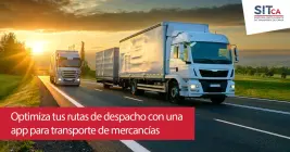 Optimiza rutas de despacho con una app para transporte de mercancías Optimiza rutas de despacho con una app para transporte de mercancías